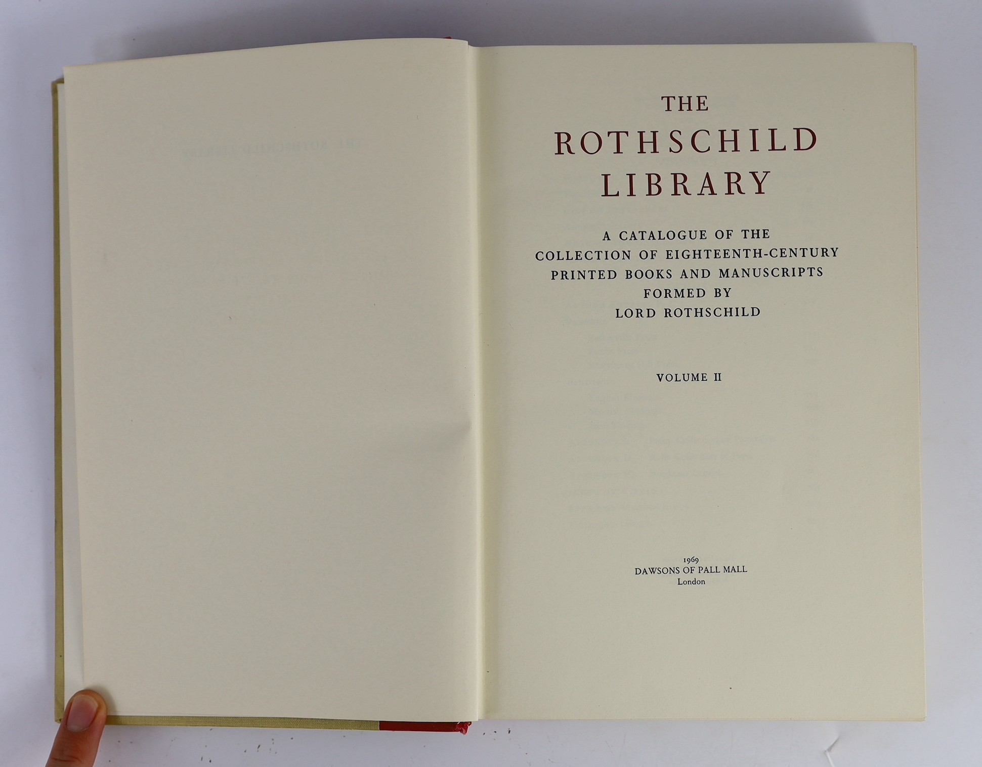 Books on books: Praz,Mario: Studies in Seventeenth-Century Imagery(including a, bibliography of Emblem Books), Roma: Edizioni di Storia e Letteratura; 1964, 4to, 2nd edition, 1 vol., 607pp+{2}